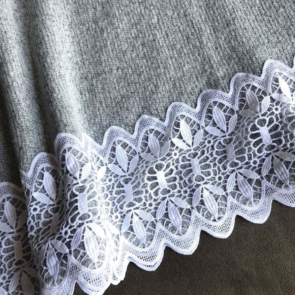 ***SOLD*** LOFT NWT Multi gray XXL lace - Picture 5 of 9